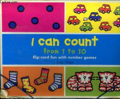 I can count from 1 to 10 flip-card fun with numbers games