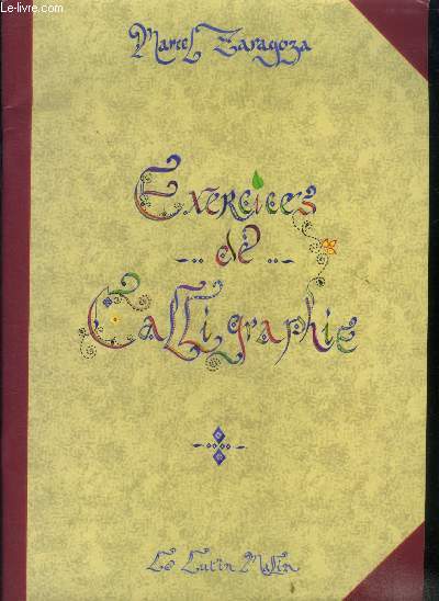 Exercices de calligraphie