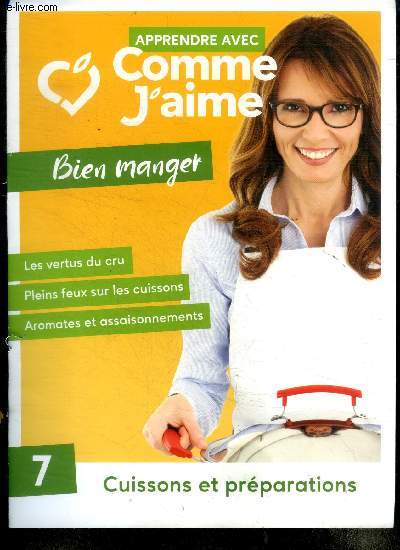 Apprendre avec Comme J'aime Bien manger 4 fascicules