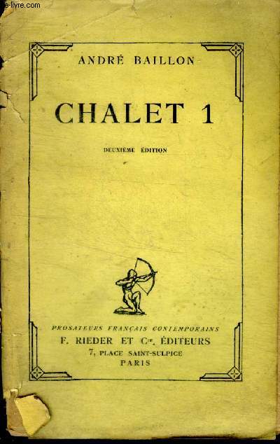 Chalet 1 2 dition