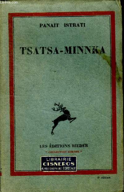 Tsatsa-Minnka Collection Europe 4 dition