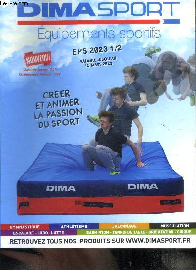 Dima sports Equipements sportifs Catalogue
