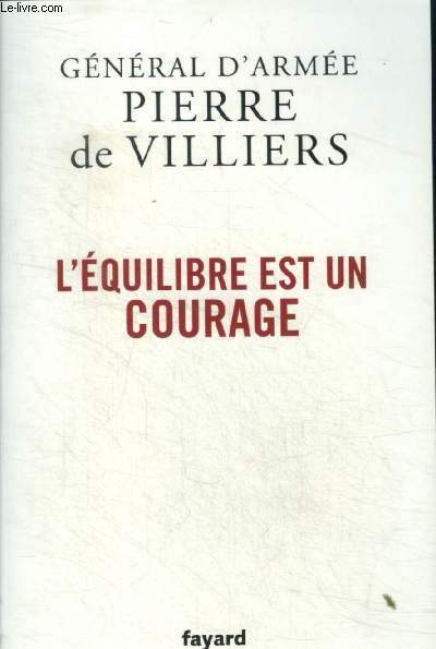 L'quilibre est un courage