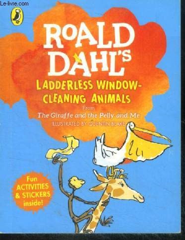 Roald dahl's ladderless window cleaning animals, from the giraffe and the pelly and me