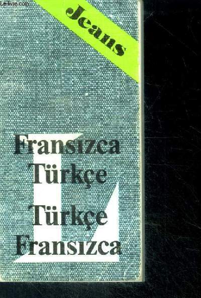 Langenscheidt jeans sozlugu Fransizca-Turkce, turkce- Fransizca