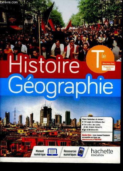 Histoire Gographie Terminales - programme 2020, nouveau bac