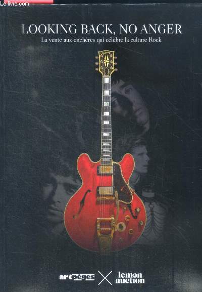 Looking back no anger - la vente aux encheres qui celebre la culture rock - vente aux encheres publiques en livre et en presentiel mardi 17 mai 2022 a 15h00, hotel des ventes drouot richelieu salle 4