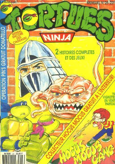 Tortues ninja N25- 2 histoires completes, bd, jeux, la belle et la bete walt disney