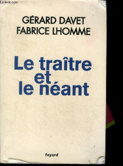 Le traitre et le neant