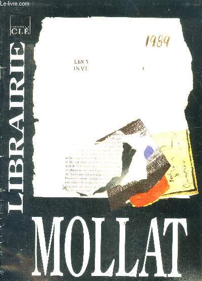 Catalogue mollat  Bordeaux 1989