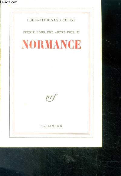 Feerie pour une autre fois, II - normance - 7e edition