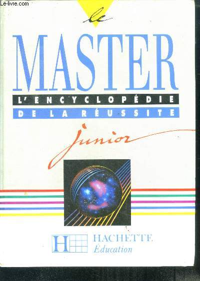 Le master l'encyclopdie de la russite junior