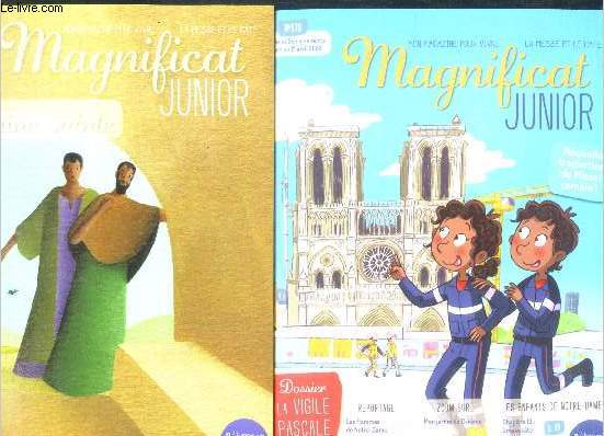 Magnificat junior N170 careme et semaine sainte 2 mars au 17 avril 2022 + livret en complement- la vigile pascale, les flammes de notre dame, mon jardin de careme, les enfants de notre dame: grosse tete, nouvelle traduction du missel romain, semaine ste