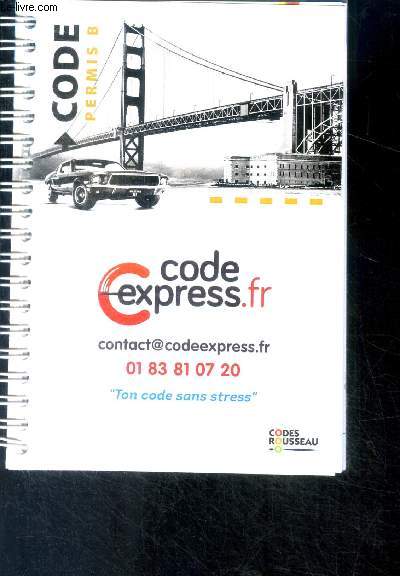 Codes rousseau- Code permis B - code express- ton code sans stress