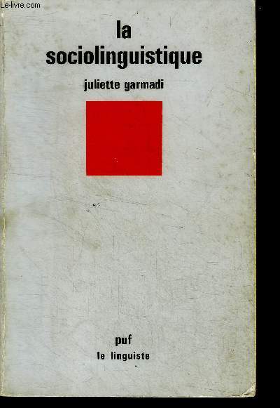 La sociolinguistique