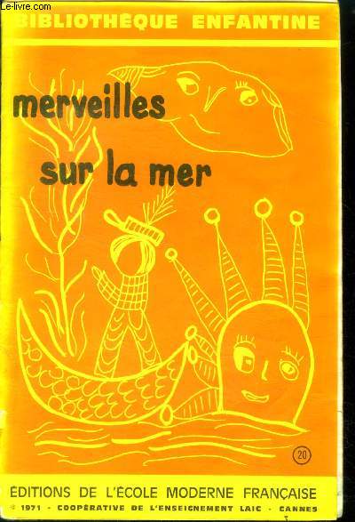 Bibliotheque enfantine N20 Merveilles sur la mer