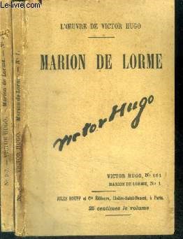 Marion de Lorme - lot de 2 fascicules : complet