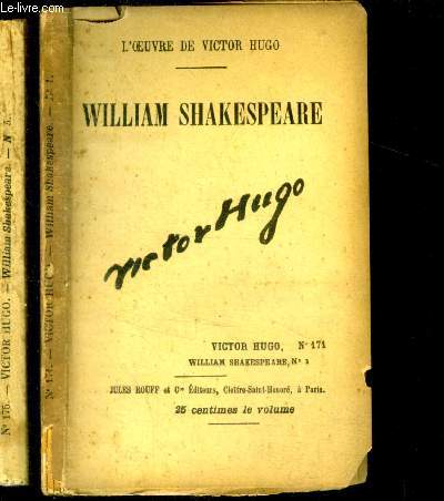 William Shakespeare - lot de 2 fascicules : N1 +N5 : incomplet