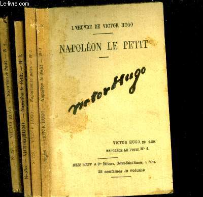 Napoleon le petit - lot de 4 fascicules : complet