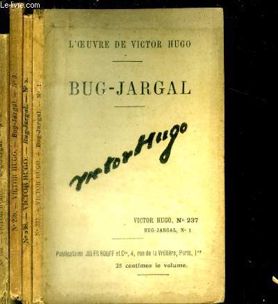 Bug-jargal - lot de 4 fascicules : complet