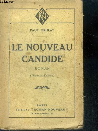 Le Nouveau Candide ( Nouvelle Edition ) - roman