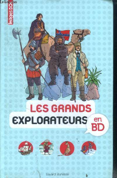 Les grands explorateurs en BD- images DOC