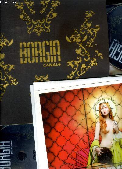 Borgia - Canal plus - livret + affichettes + 2 dvd