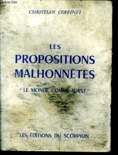 Les propositions malhonntes 