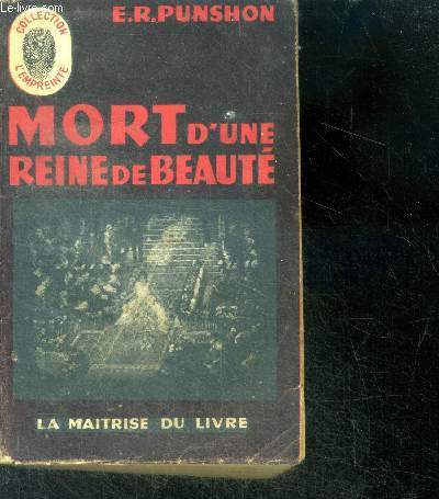Mort d'une reine de beaute (death of a beauty queen) - collection l'empreinte police N15