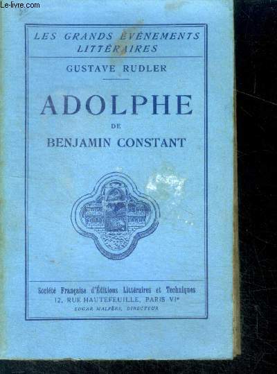 Adolphe de benjamin constant - Collection 