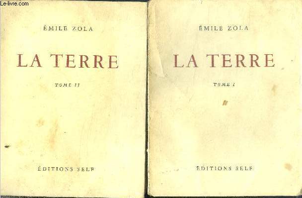 La terre - 2 volumes : tome I + tome II - Exemplaire N965 / 2800 sur papier japon nacr