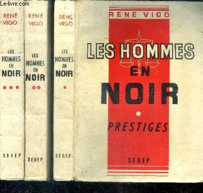 Les hommes en noir - 3 volumes : tome 1 + tome 2 + tome 3