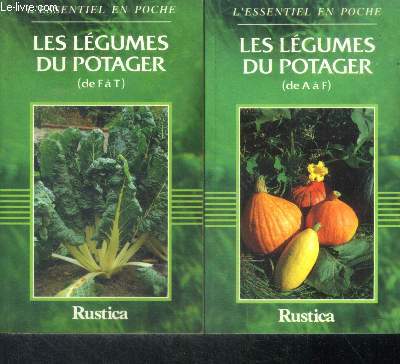 Les legumes du potager - 2 volumes : de A a F + de F a T - collection l'essentiel en poche