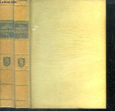 Lucien Leuwen (le chasseur vert) - 2 volumes : tome 1 + tome 2