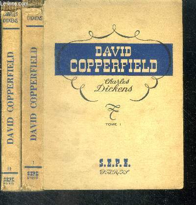 David Copperfield - 2 volumes : tome 1 + tome 2