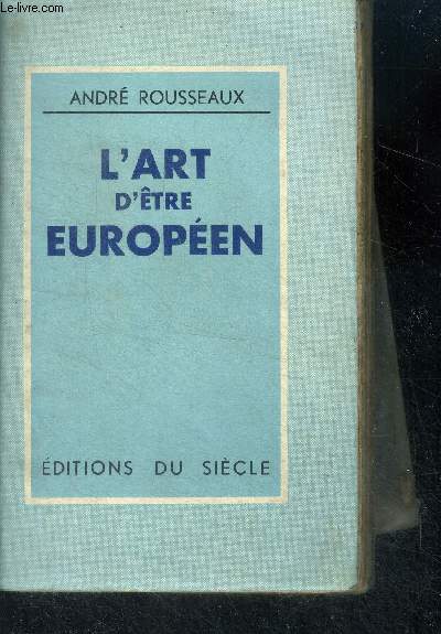 L'Art d'tre europpen