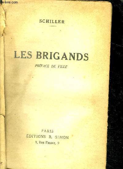 Les brigands prface de ville