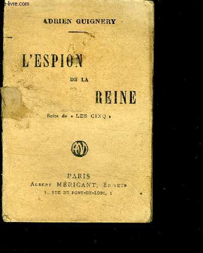 L'espion de la reine - suite de 