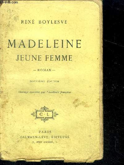 Madeleine jeune femme - roman - 12e edition