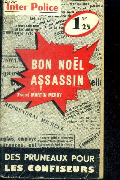 Bon noel assassin , des pruneaux pour les confiseurs - collection inter espions N80