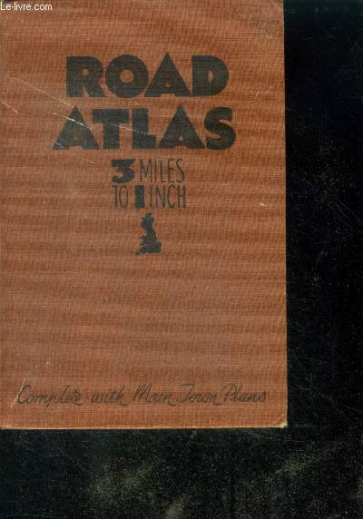 Road atlas of great britain - 3 miles to 1 inch