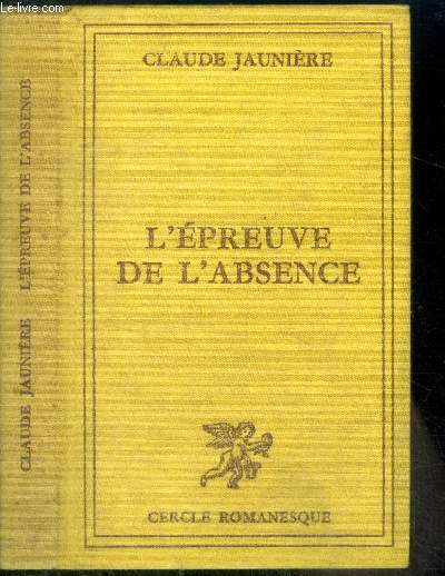 L'EPREUVE DE L'ABSENCE