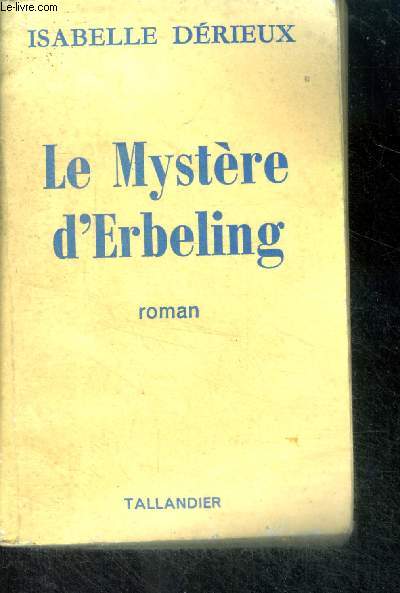 LE MYSTERE D'ERBELING
