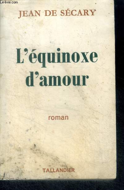 L'EQUINOXE D'AMOUR