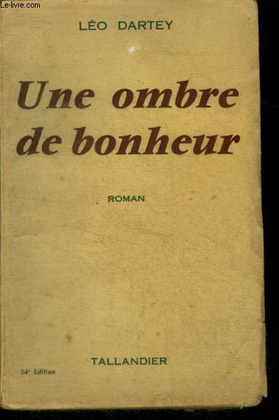 UNE OMBRE DE BONHEUR