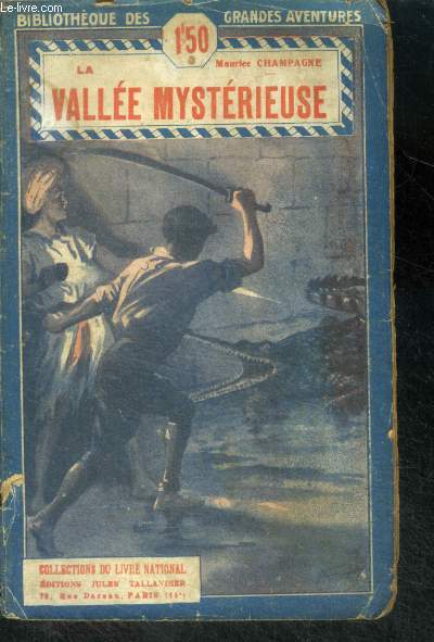 LA VALLEE MYSTERIEUSE - collection du livre national, bibliotheque des grandes aventures et voyages excentriques N69