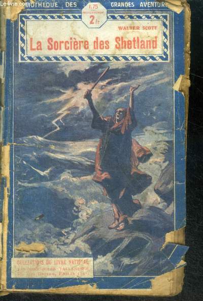 LA SORCIERE DES SHETLANDS - collection du livre national, bibliotheque des grandes aventures et voyages excentriques