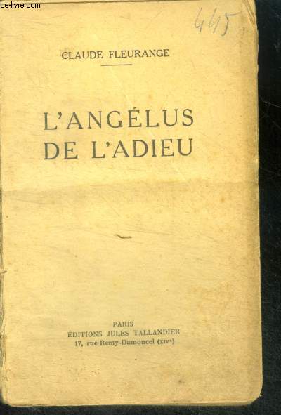 L'ANGELUS DE L'ADIEU