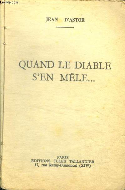 QUAND LE DIABLE S'EN MELE