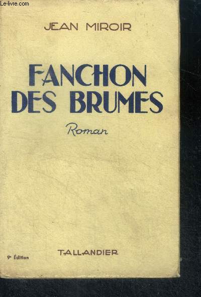 FANCHON DES BRUMES - ROMAN - 9E EDITION